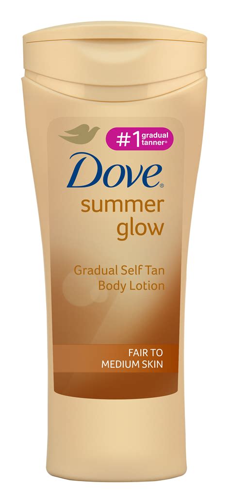 dove summer glow nourishing lotion.